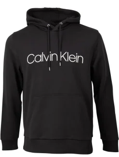 LOGO HOODIE AUS BIO-BAUMWOLLE schwarz