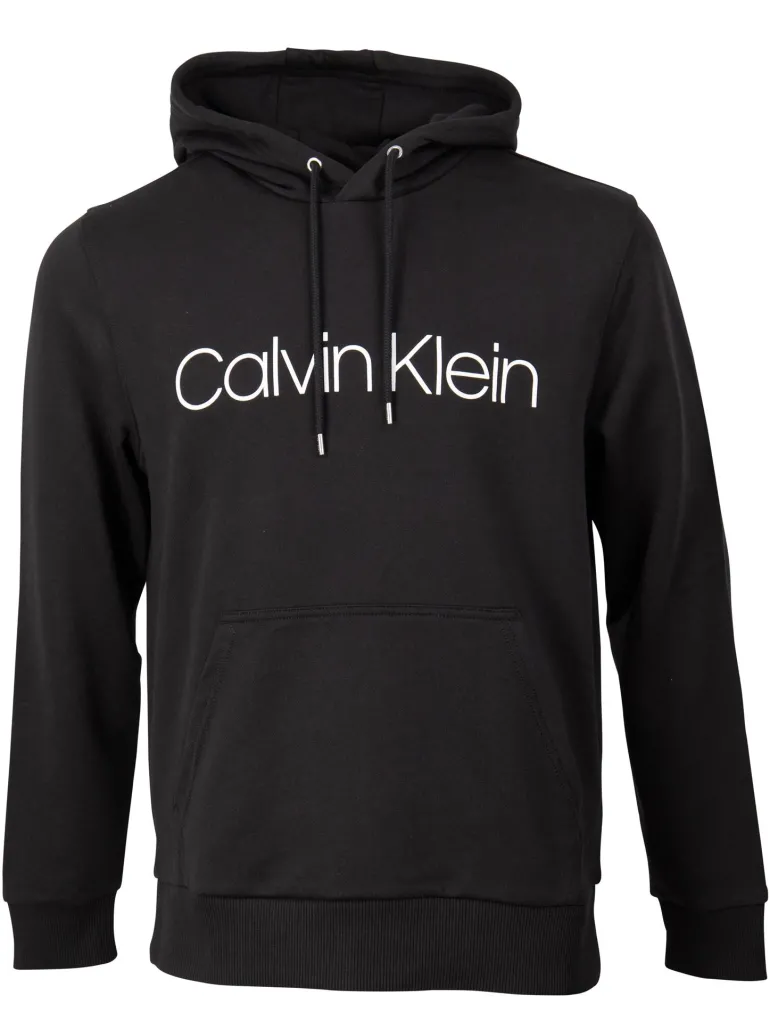 LOGO HOODIE AUS BIO-BAUMWOLLE schwarz