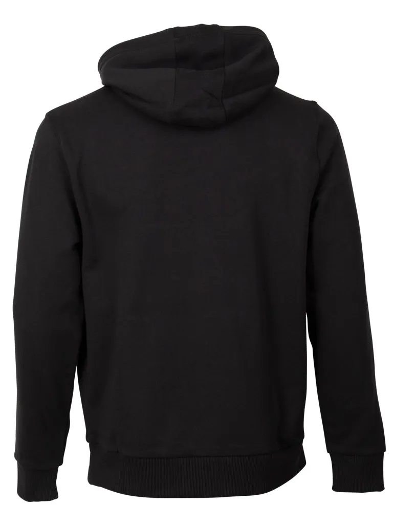 LOGO HOODIE AUS BIO-BAUMWOLLE schwarz