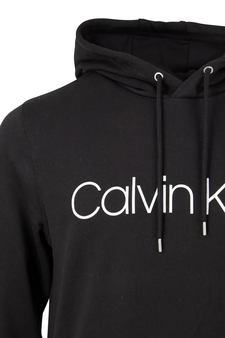 LOGO HOODIE AUS BIO-BAUMWOLLE schwarz