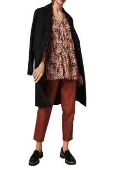 Longbluse schwarz