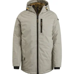 Long jacket KEYLAND R2.0 Cony Rib limestone