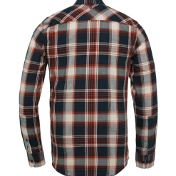Long Sleeve Shirt Ctn Twill Check picante