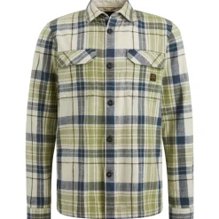 Long Sleeve Shirt Ctn Yd Check sage