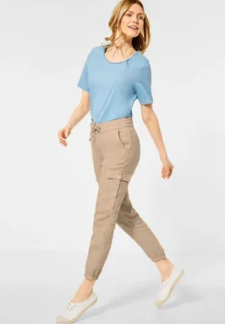 Loose Fit Cargo Hose stone beige