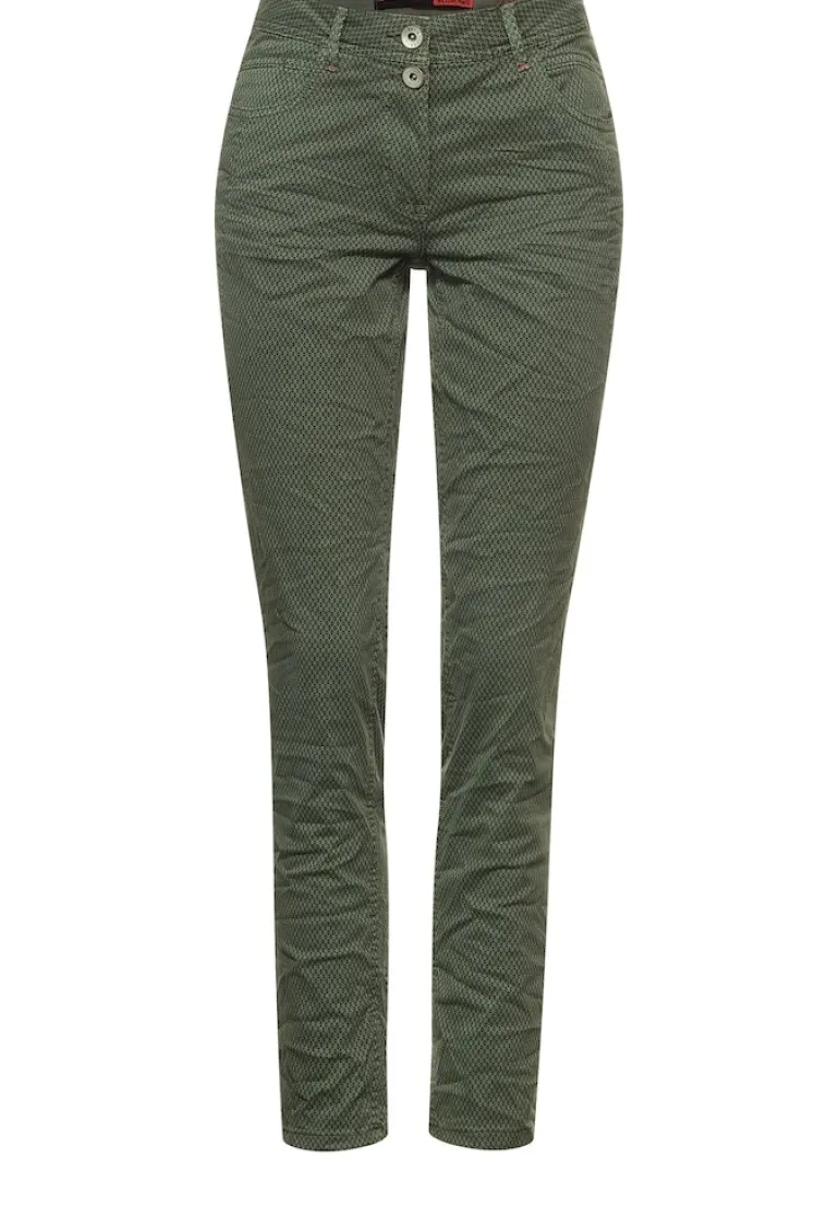 Loose Fit Hose dark salvia green