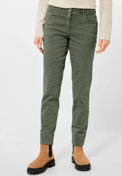 Loose Fit Hose dark salvia green