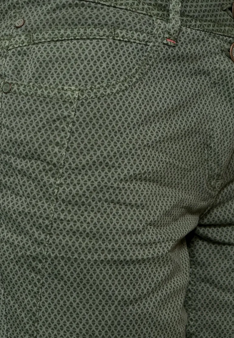 Loose Fit Hose dark salvia green