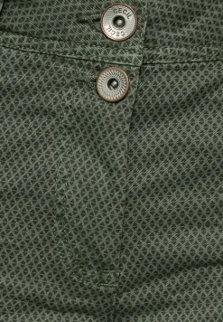 Loose Fit Hose dark salvia green