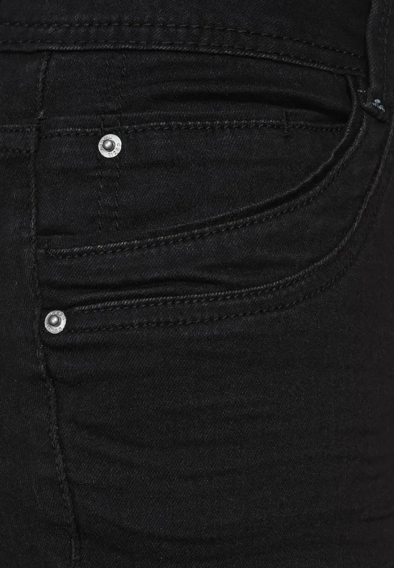 Loose Fit Jeans basic black wash