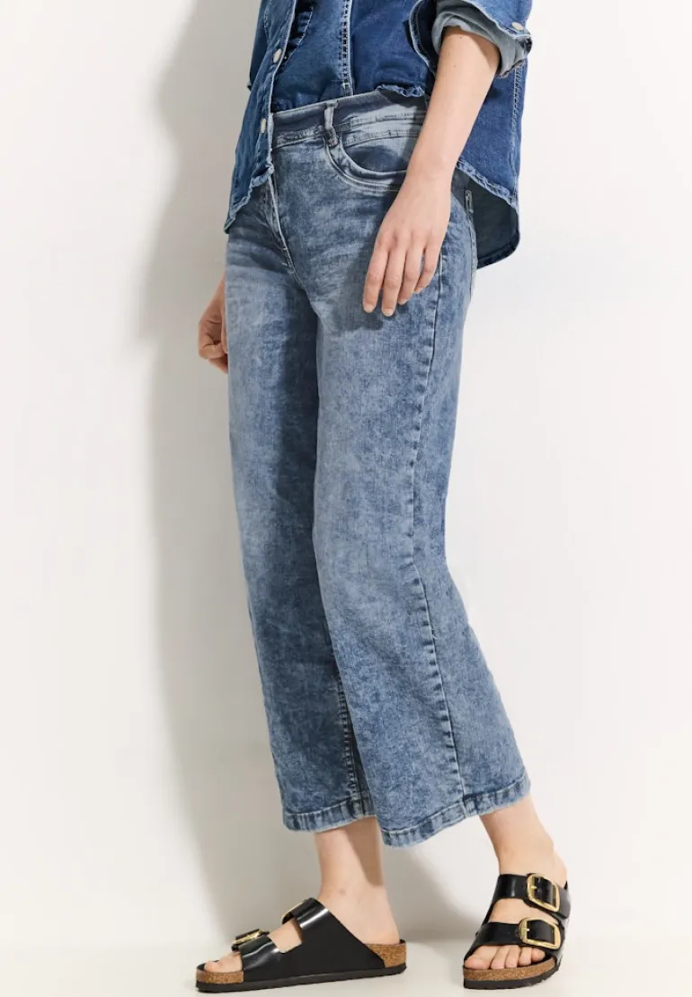 Loose Fit Jeans mid blue wash