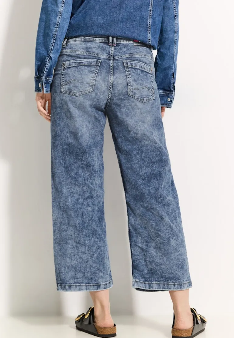 Loose Fit Jeans mid blue wash