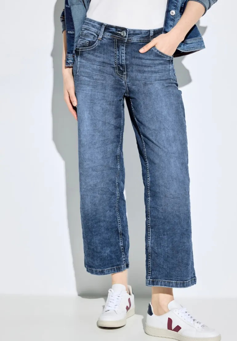 Loose Fit Jeans mid blue wash