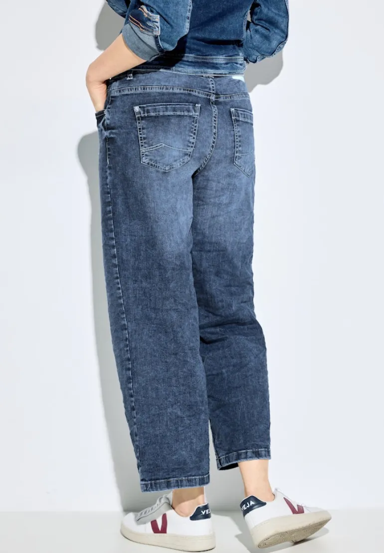 Loose Fit Jeans mid blue wash
