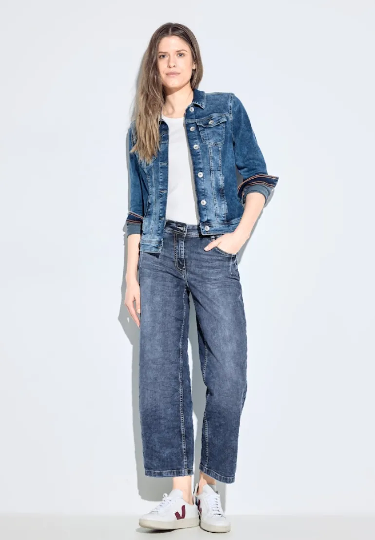 Loose Fit Jeans mid blue wash