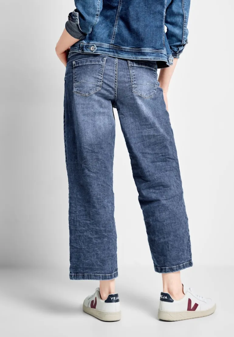 Loose Fit Jeans mid blue wash