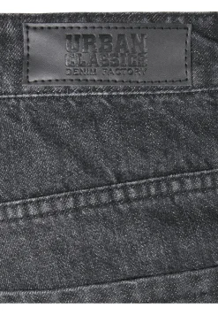 Loose Fit Jeans real black washed