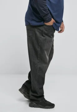 Loose Fit Jeans real black washed