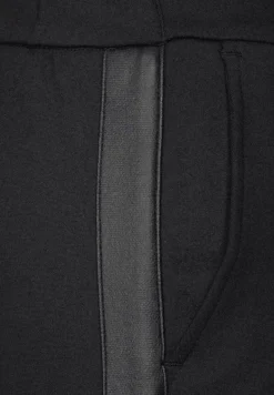 Loose Fit Jerseyhose black