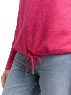 Loose Fit Sweatshirt cherry granita