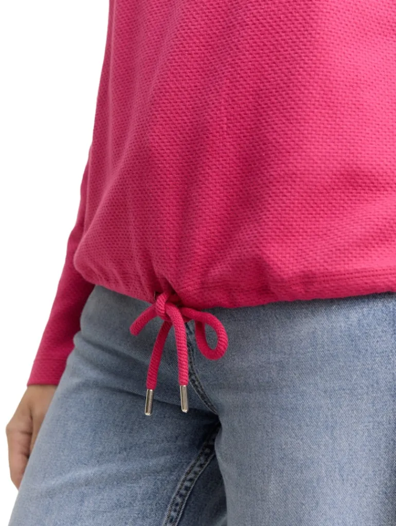 Loose Fit Sweatshirt cherry granita
