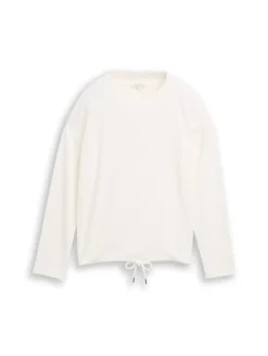 Loose Fit Sweatshirt whisper white