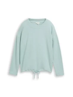 Loose Fit Sweatshirt white moss