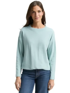 Loose Fit Sweatshirt white moss