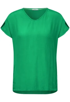 Luftige Viskose Bluse fresh apple green
