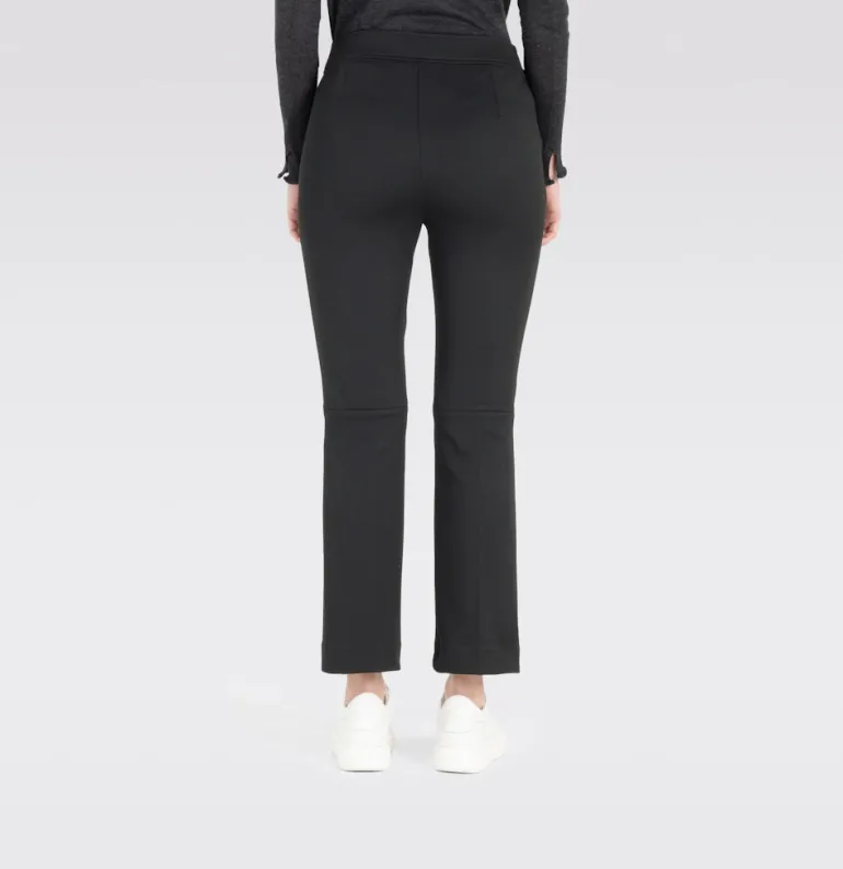MAC JEANS - AMORA KICK, Stretch ribbon schwarz