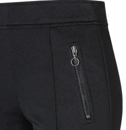 MAC JEANS - AMORA KICK, Stretch ribbon schwarz