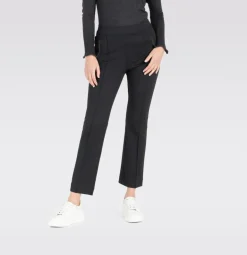 MAC JEANS - AMORA KICK, Stretch ribbon schwarz
