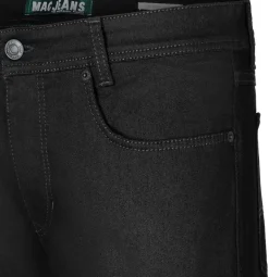 MAC JEANS - Arne, Black Stretch Denim schwarz