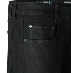 MAC JEANS - Arne, Black Stretch Denim schwarz