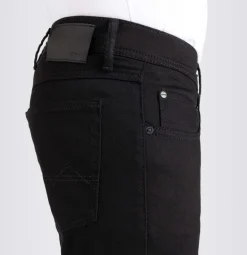 MAC JEANS - Arne, Black Stretch Denim schwarz