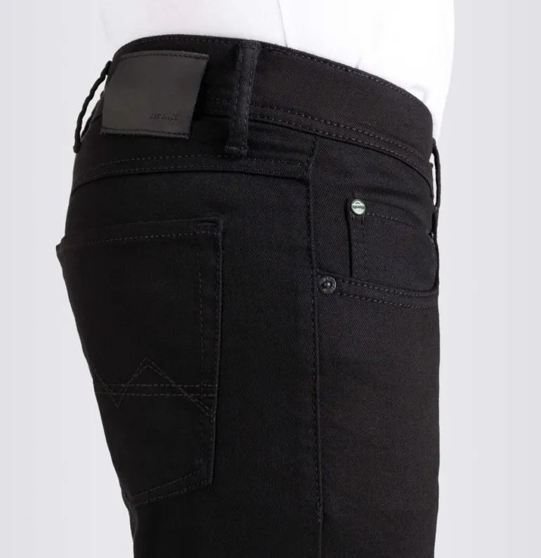 MAC JEANS - Arne, Black Stretch Denim schwarz