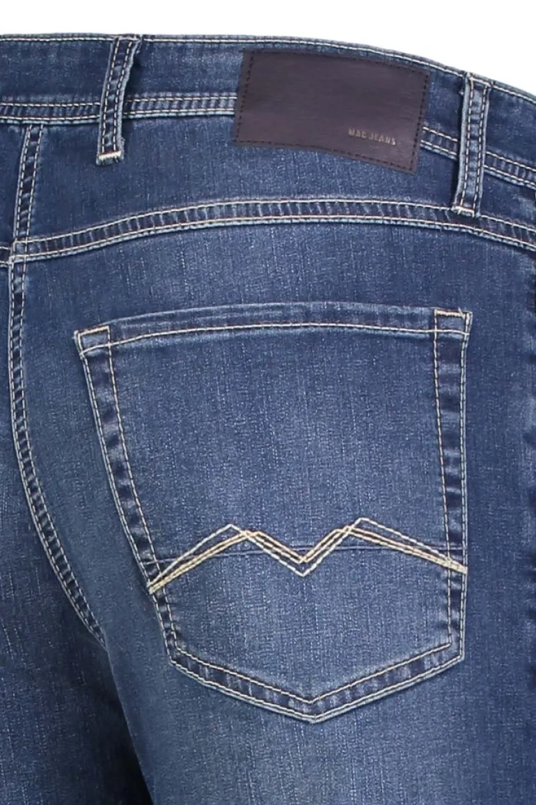 MAC JEANS - Arne Pipe, Basic Light Denim blau2