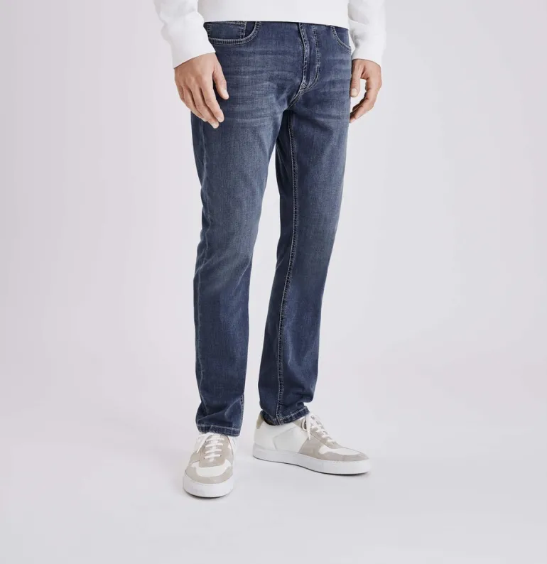 MAC JEANS - Arne Pipe, Basic Light Denim blau1