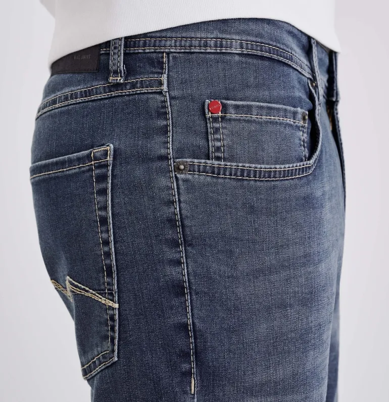 MAC JEANS - Arne Pipe, Basic Light Denim blau1