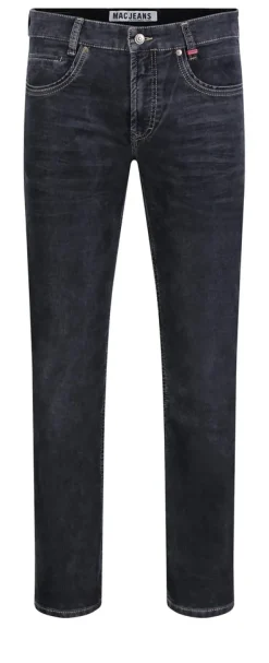MAC JEANS - Arne Pipe, Denim Corduroy grau