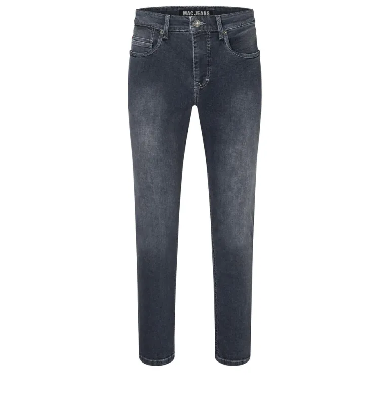 MAC JEANS - Arne Pipe, Flex Denim grau