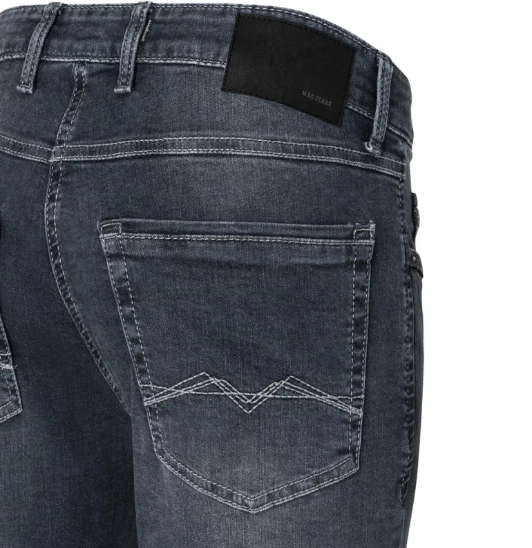 MAC JEANS - Arne Pipe, Flex Denim grau