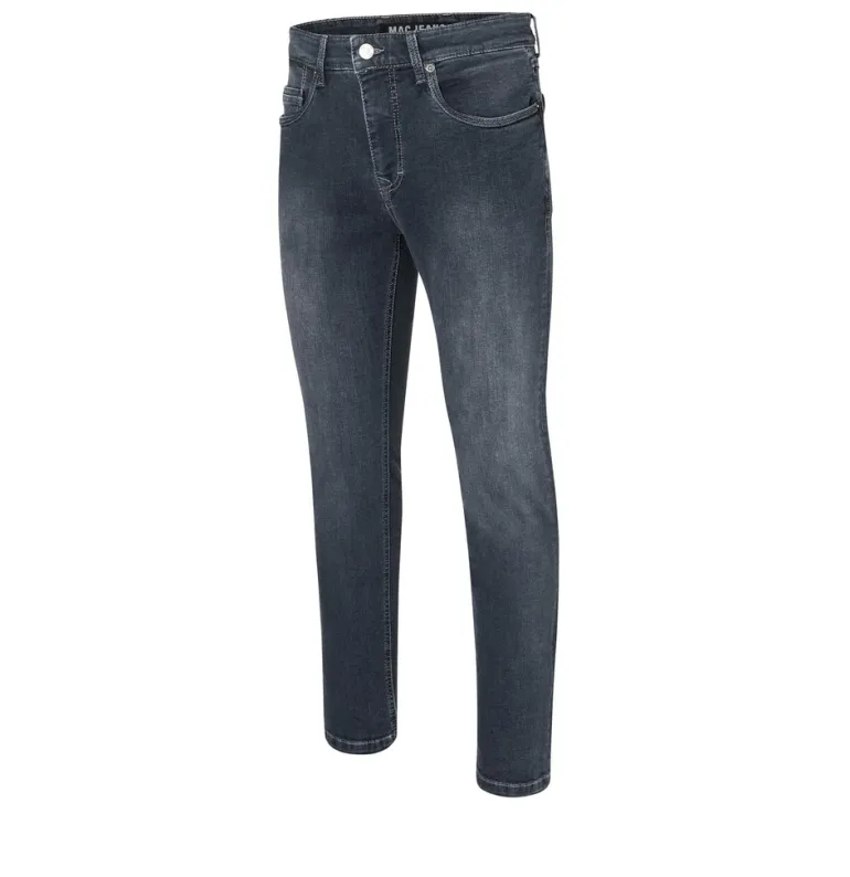 MAC JEANS - Arne Pipe, Flex Denim grau