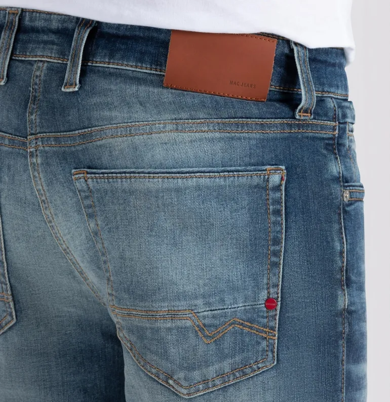 MAC JEANS - Arne Pipe, Workout DenimFlexx blau1