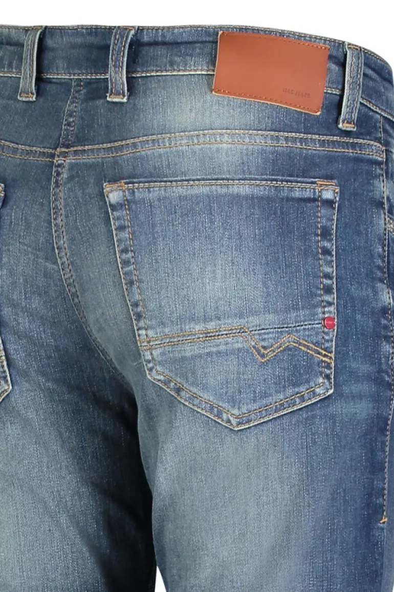 MAC JEANS - Arne Pipe, Workout DenimFlexx blau1