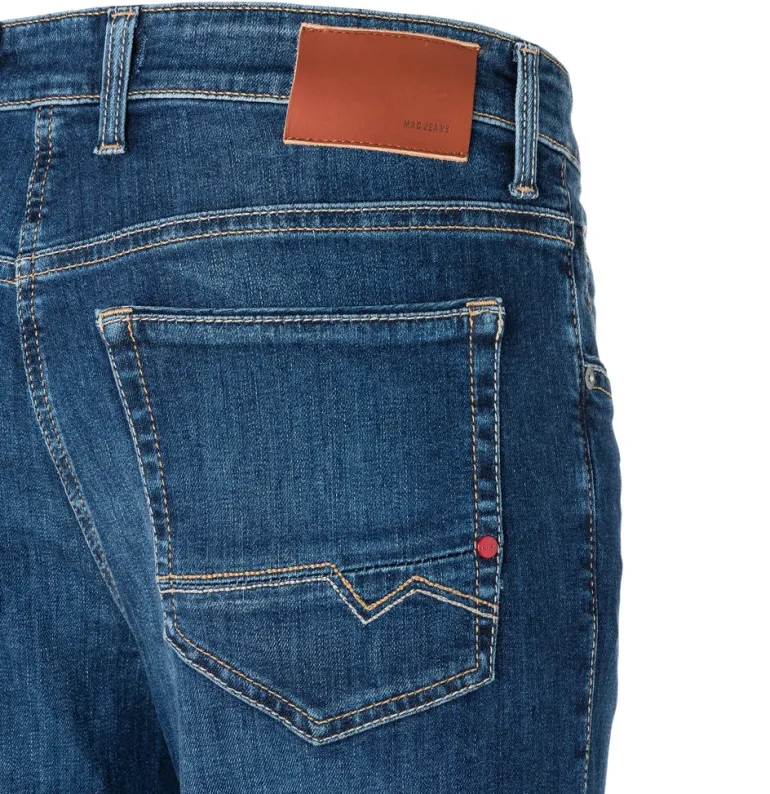 MAC JEANS - Arne Pipe, Workout DenimFlexx blau1