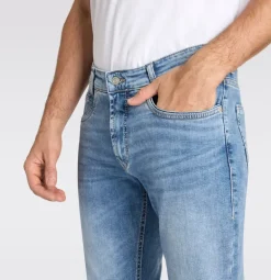 MAC JEANS - Arne Pipe, Workout DenimFlexx blau8