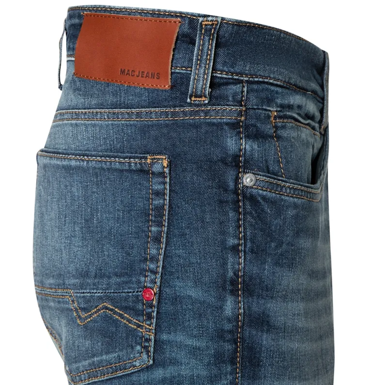 MAC JEANS - Arne Pipe, Workout DenimFlexx blau7