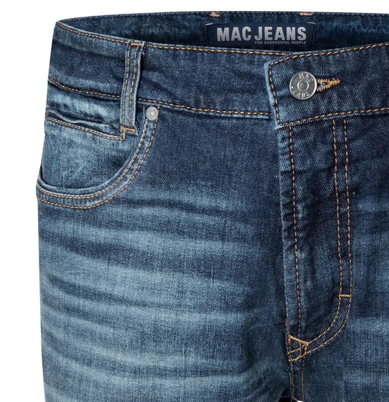 MAC JEANS - Arne Pipe, Workout DenimFlexx blau7
