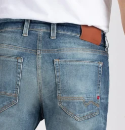 MAC JEANS - Arne Pipe, Workout DenimFlexx blau7
